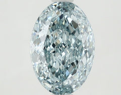1.76 ct  Colour VVS2 Clarity Oval Shape Coloured Lab Grown Diamond