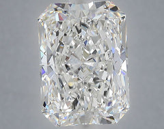 4.1 ct F Colour VVS2 Clarity Radiant Shape Lab Grown Diamond