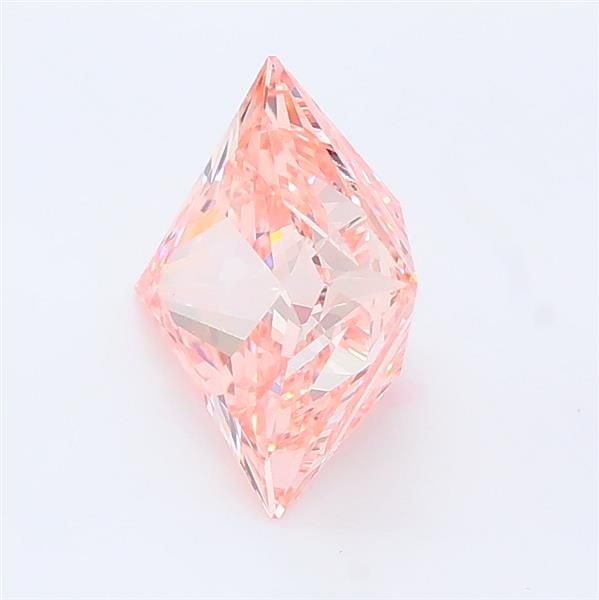 1.72 ct  Colour VVS2 Clarity Princess Shape Coloured Lab Grown Diamond