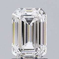 1.56 ct F Colour IF Clarity Emerald Shape Lab Grown Diamond