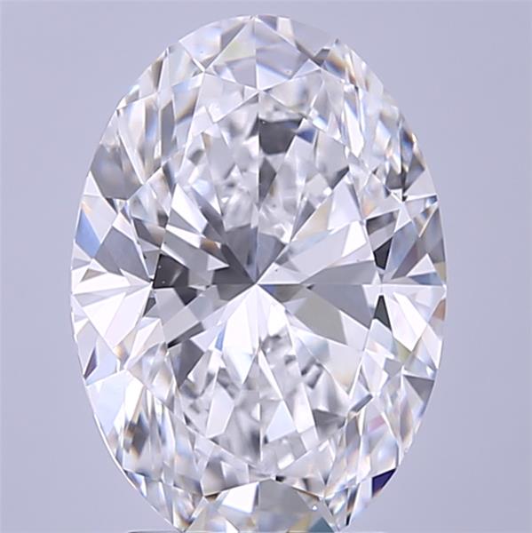 3.2 ct D Colour VS1 Clarity Oval Shape Lab Grown Diamond