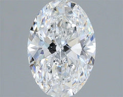 1.56 ct D Colour VVS2 Clarity Oval Shape Lab Grown Diamond