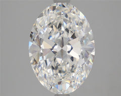 3.59 ct E Colour VVS2 Clarity Oval Shape Lab Grown Diamond