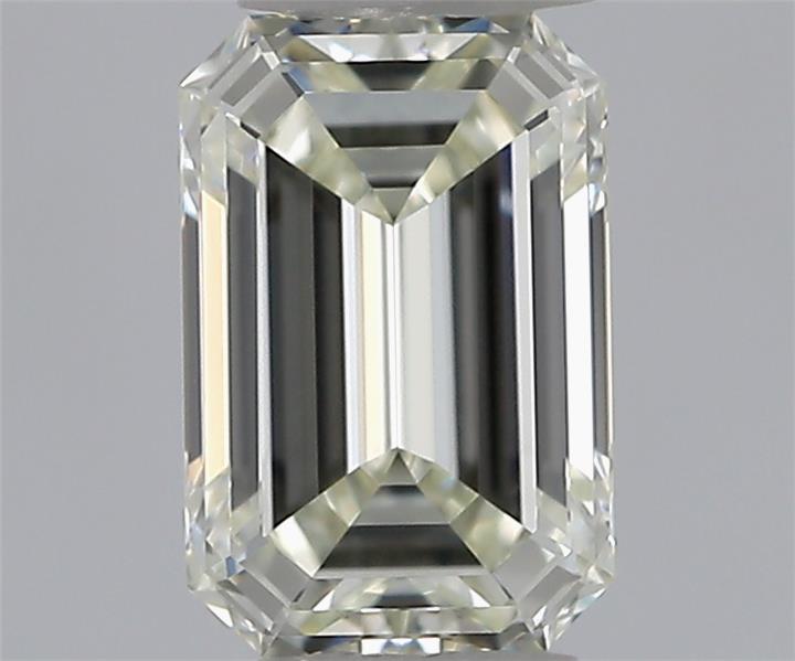 0.5 ct K Colour VVS2 Clarity Emerald Shape Natural Diamond