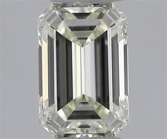 0.5 ct K Colour VVS2 Clarity Emerald Shape Natural Diamond