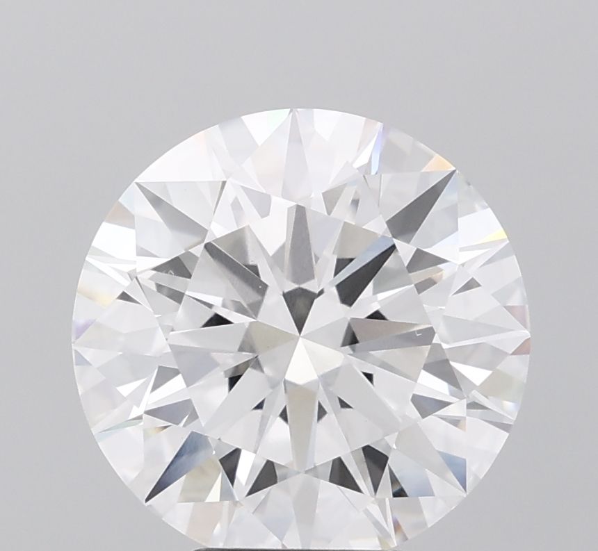 5.06 ct F Colour VVS2 Clarity Round Shape Lab Grown Diamond