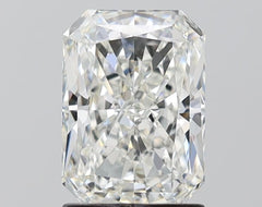 1.65 ct F Colour VVS2 Clarity Radiant Shape Lab Grown Diamond