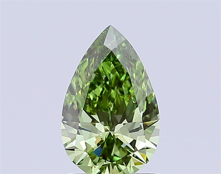 1.59 ct  Colour VVS2 Clarity Pear Shape Coloured Lab Grown Diamond
