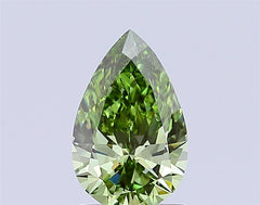 1.59 ct  Colour VVS2 Clarity Pear Shape Coloured Lab Grown Diamond