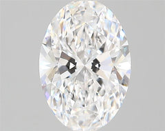 1.8 ct D Colour FL Clarity Oval Shape Lab Grown Diamond