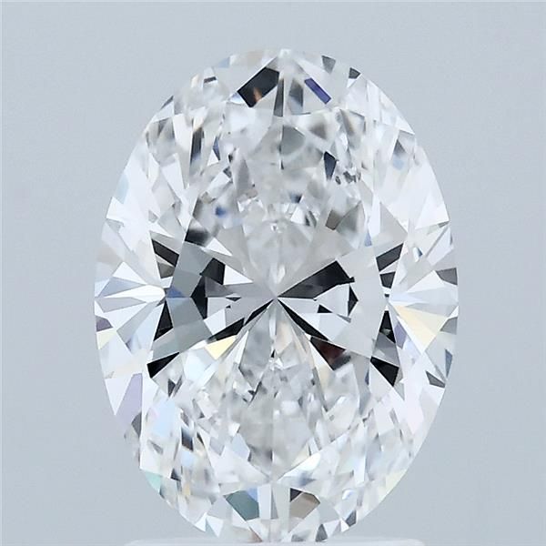 2.07 ct D Colour VVS2 Clarity Oval Shape Lab Grown Diamond