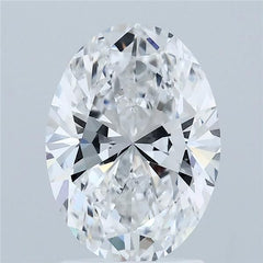 2.07 ct D Colour VVS2 Clarity Oval Shape Lab Grown Diamond