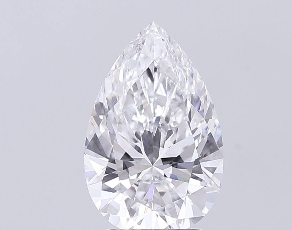 3.52 ct E Colour VS1 Clarity Pear Shape Lab Grown Diamond