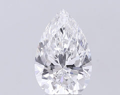 3.52 ct E Colour VS1 Clarity Pear Shape Lab Grown Diamond
