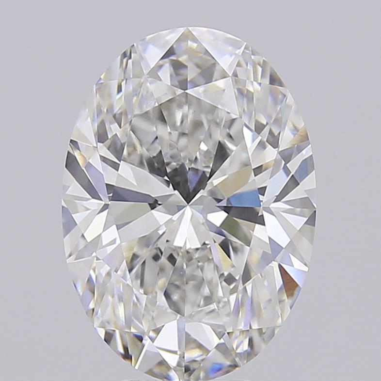 6.06 ct G Colour VVS2 Clarity Oval Shape Lab Grown Diamond