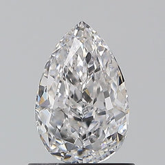 1.0 ct F Colour SI1 Clarity Pear Shape Natural Diamond