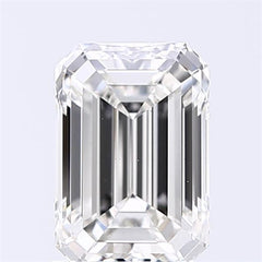 1.5 ct G Colour VVS2 Clarity Emerald Shape Lab Grown Diamond