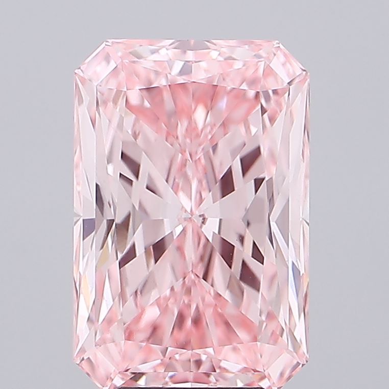 6.02 ct  Colour VVS2 Clarity Radiant Shape Coloured Lab Grown Diamond