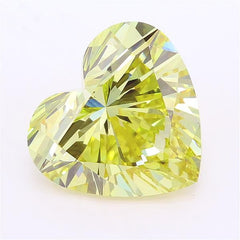 9.0 ct  Colour VVS2 Clarity Heart Shape Coloured Lab Grown Diamond