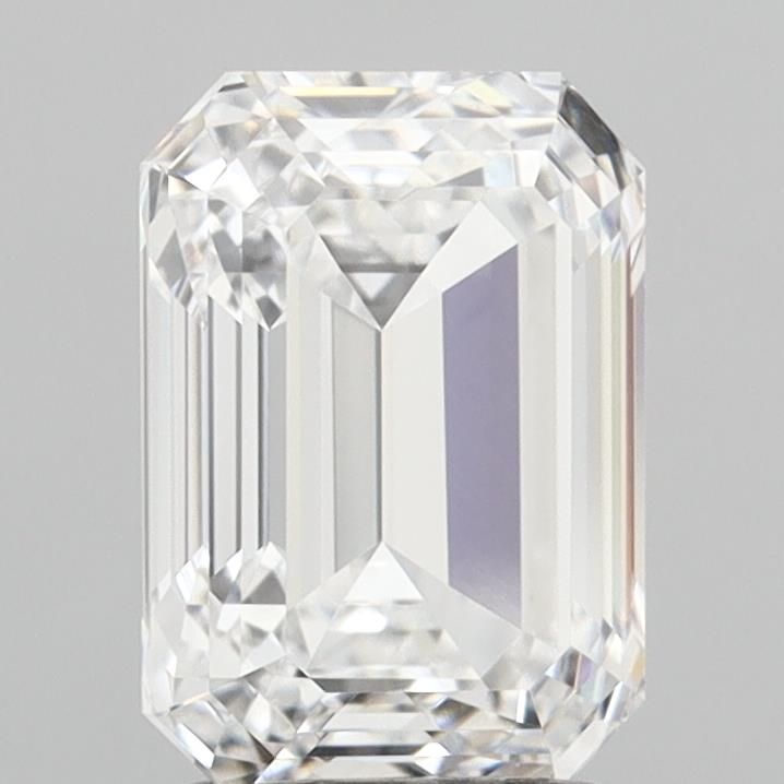 2.5 ct E Colour VVS1 Clarity Emerald Shape Lab Grown Diamond