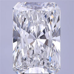 4.25 ct E Colour VS1 Clarity Radiant Shape Lab Grown Diamond